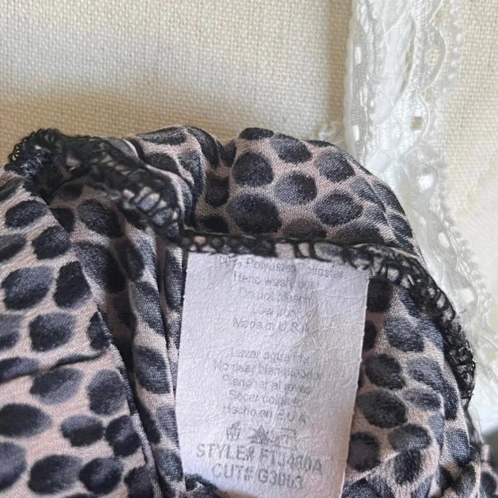 Vintage Y2K 2000s Bow Tube Top Strapless Womens Medium Office Siren Goth Glam‎ - Picture 7 of 7